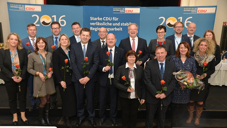 27. Landesparteitag der CDU Sachsen-Anhalt in Dessau-Roßlau