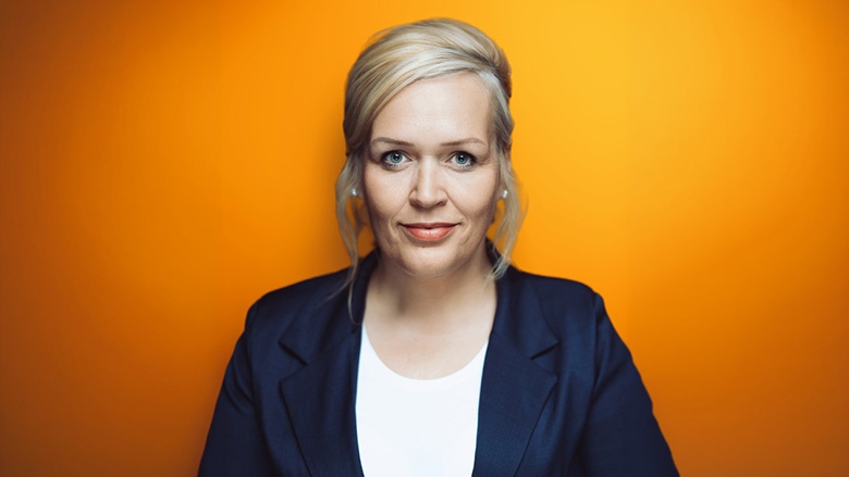 Pressesprecherin Andrea Ostheer